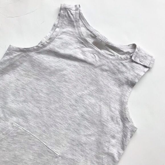 H&M gray sleeveless jumper EUC  2-3T - Picture 2 of 5